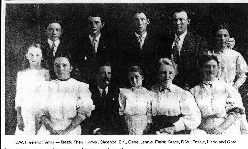 David W. Freeland and Family