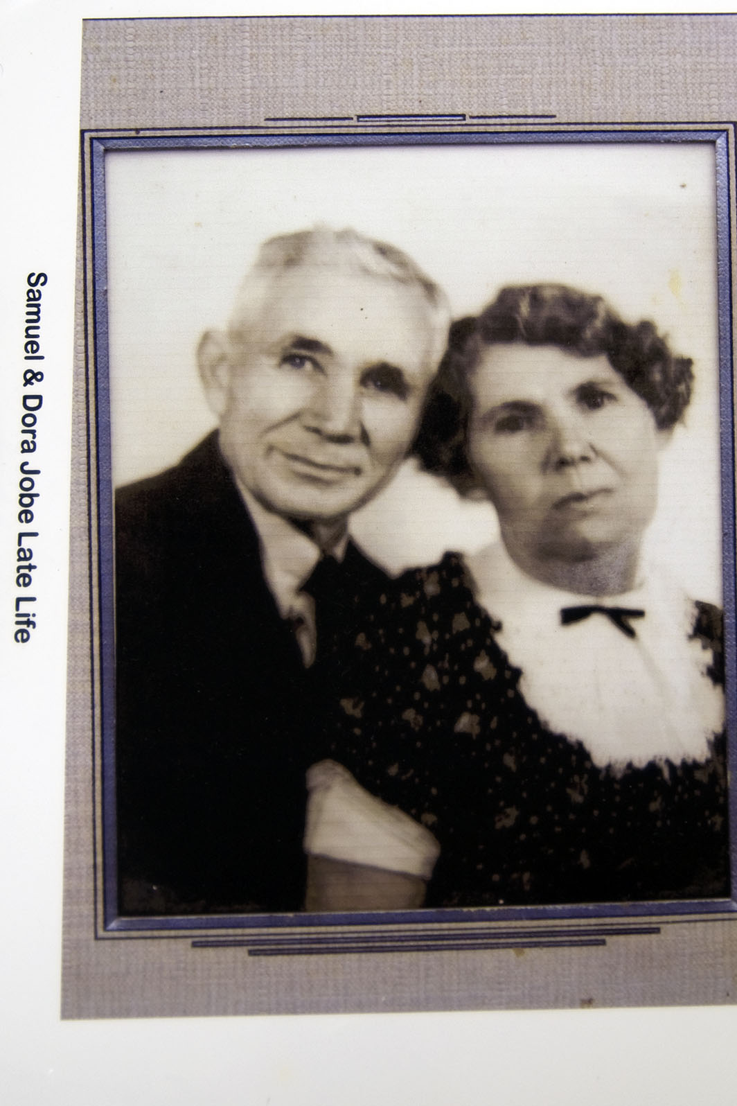 Dora Irene Robbins and Samuel David Robbins, late in life.